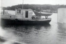32 The Wadman Brothers' Boat c. 1947. Credit: Celestine Gaulton